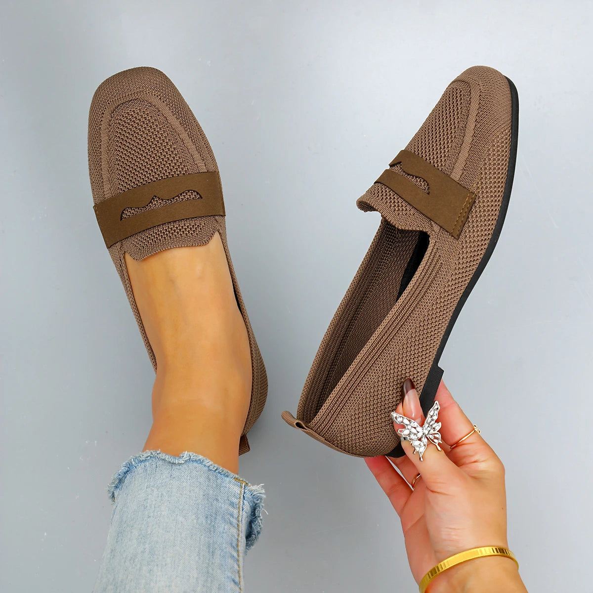 Women's summer breathable mesh flat shoes women's shoes casual sneakers shoes, clearance free shipping