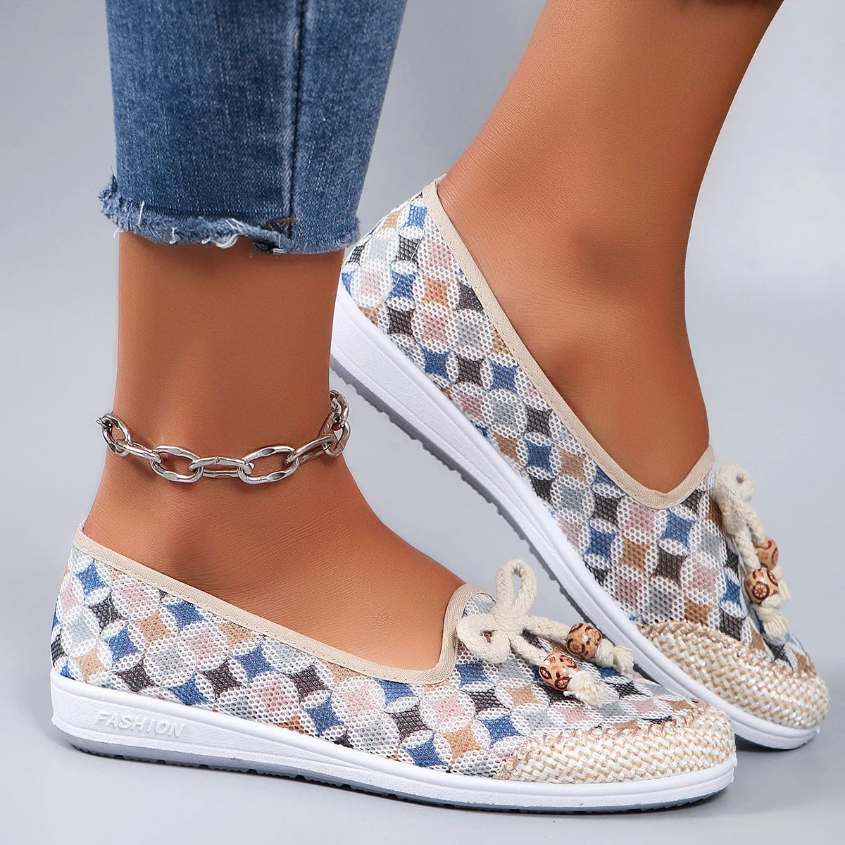 Women's summer breathable mesh flat shoes women's shoes casual sneakers shoes, clearance free shipping
